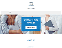 Tablet Screenshot of clickappraiser.com